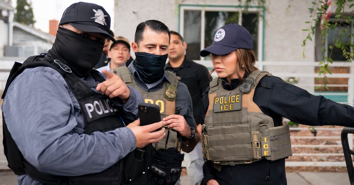 ICE Barbie Takes MAGA Mouthpiece for Cosplay Ride-Along