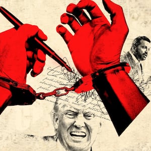 Donald Trump and Kash Patel's attack on the free press. illo