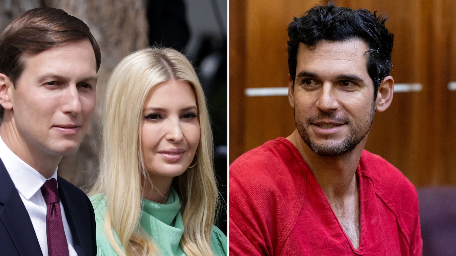 Jared Kushner, Ivanka Trump and Oren Alexander