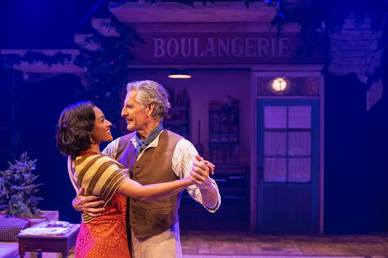 Ariana DeBose and Scott Bakula