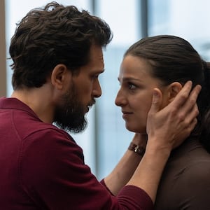 Kit Harington and Marisa Abela