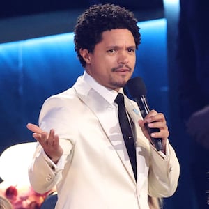 Trevor Noah speaks during the 67th GRAMMY Awards