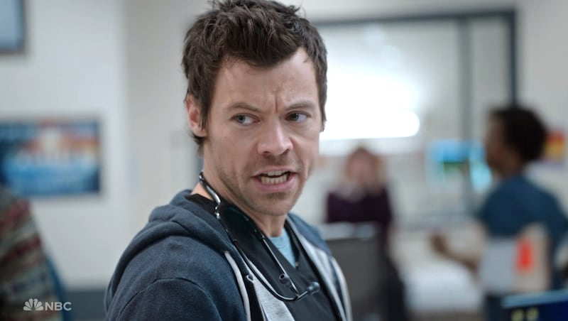 SNL, Harry Styles as a doctor in MAHA Hospital