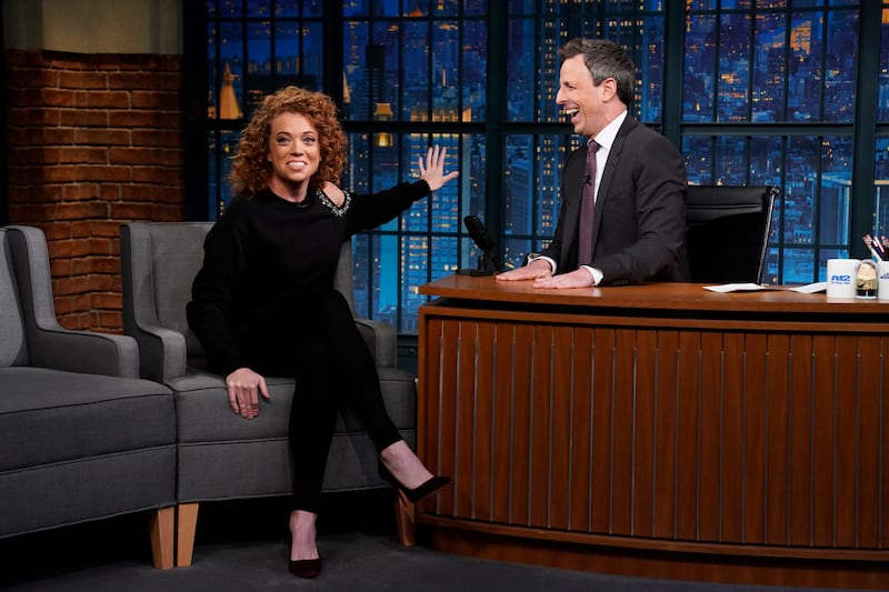 Michelle Wolf got her start as a writer for Seth Meyers.