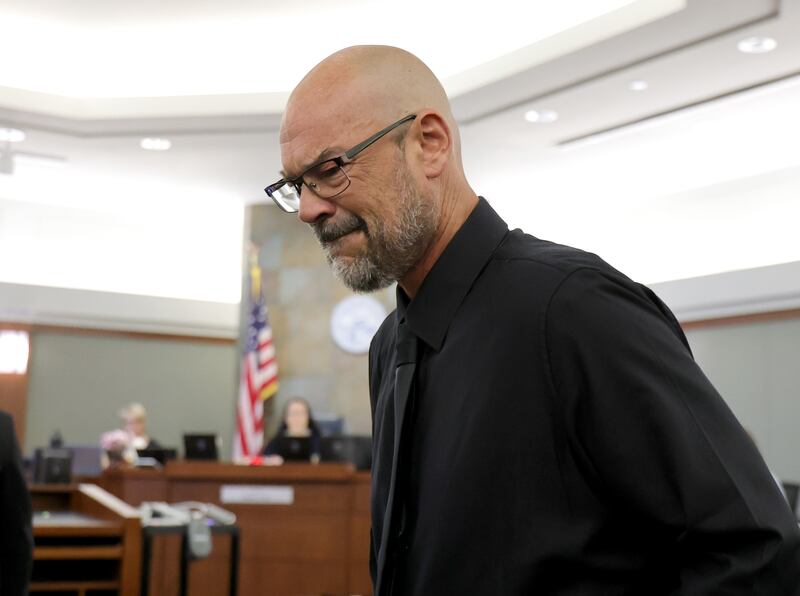 Aaron Goodwin in court.