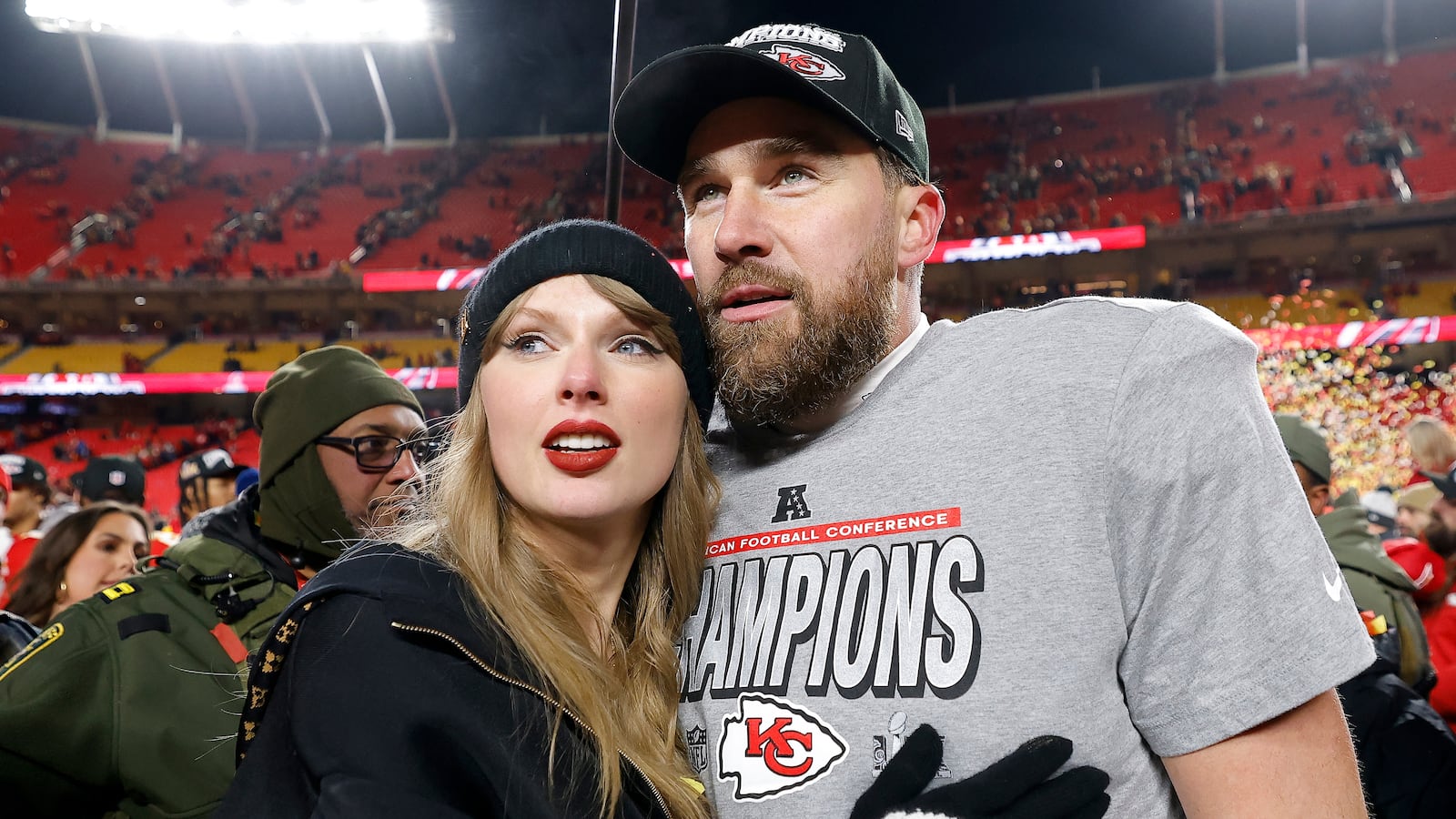 Travis Kelce and Taylor Swift