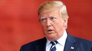 Trump does not believe that the Iran war will effect Republicans negatively in the midterms.