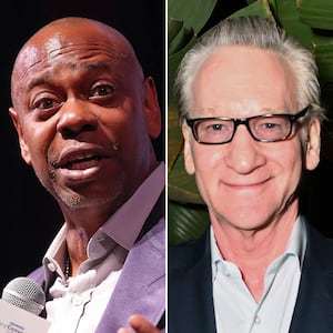 Dave Chapelle and Bill Maher