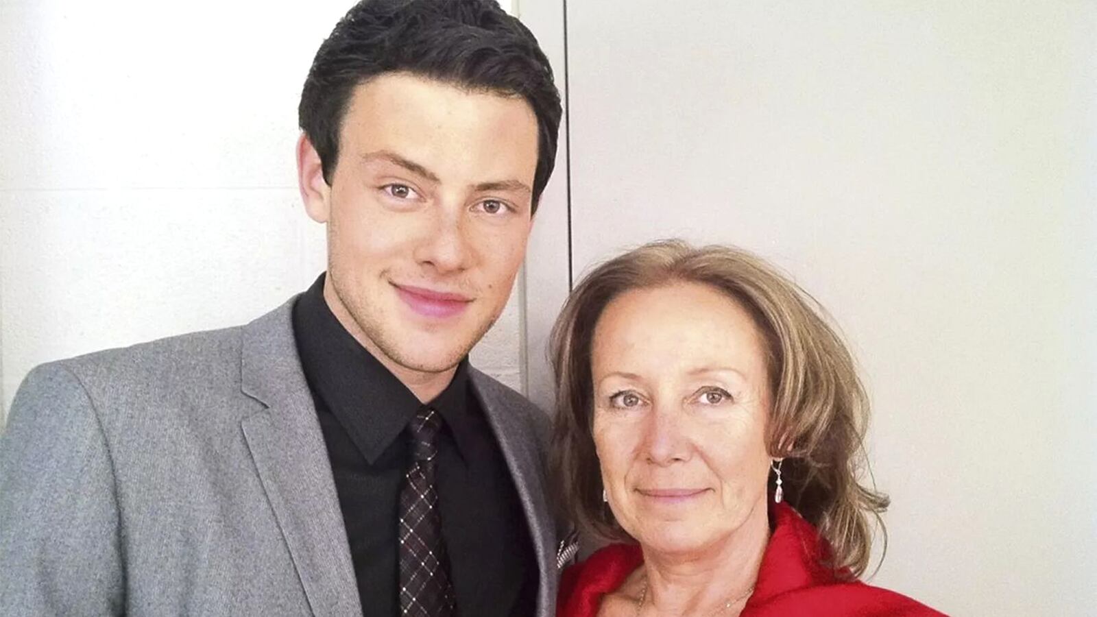Cory Monteith and Ann McGregor.