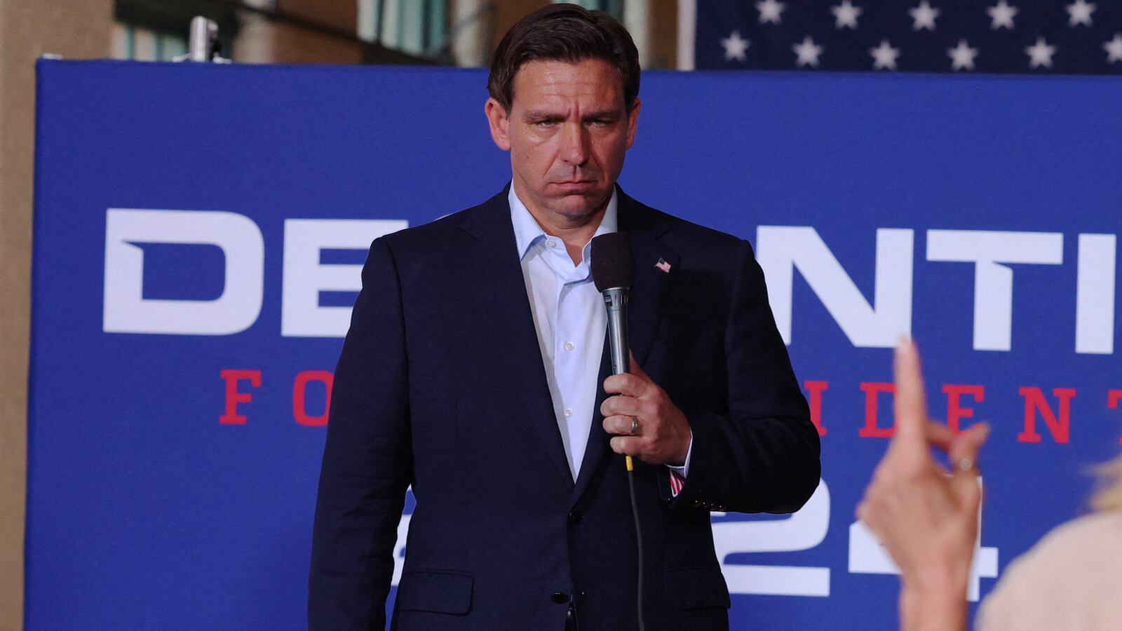 Republican presidential candidate and Florida Governor Ron DeSantis.