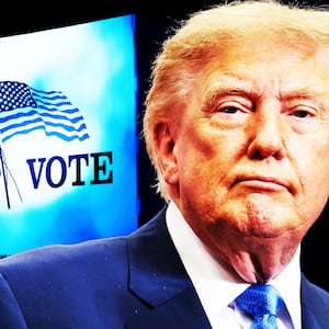 Donald Trump photo illustration