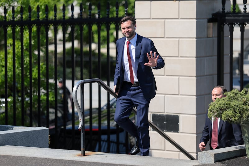 Vice President JD Vance entered the West Wing through its front door on Thursday morning—a break from his usual route, according to White House reporters.