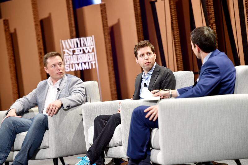 Elon Musk and Sam Altman.