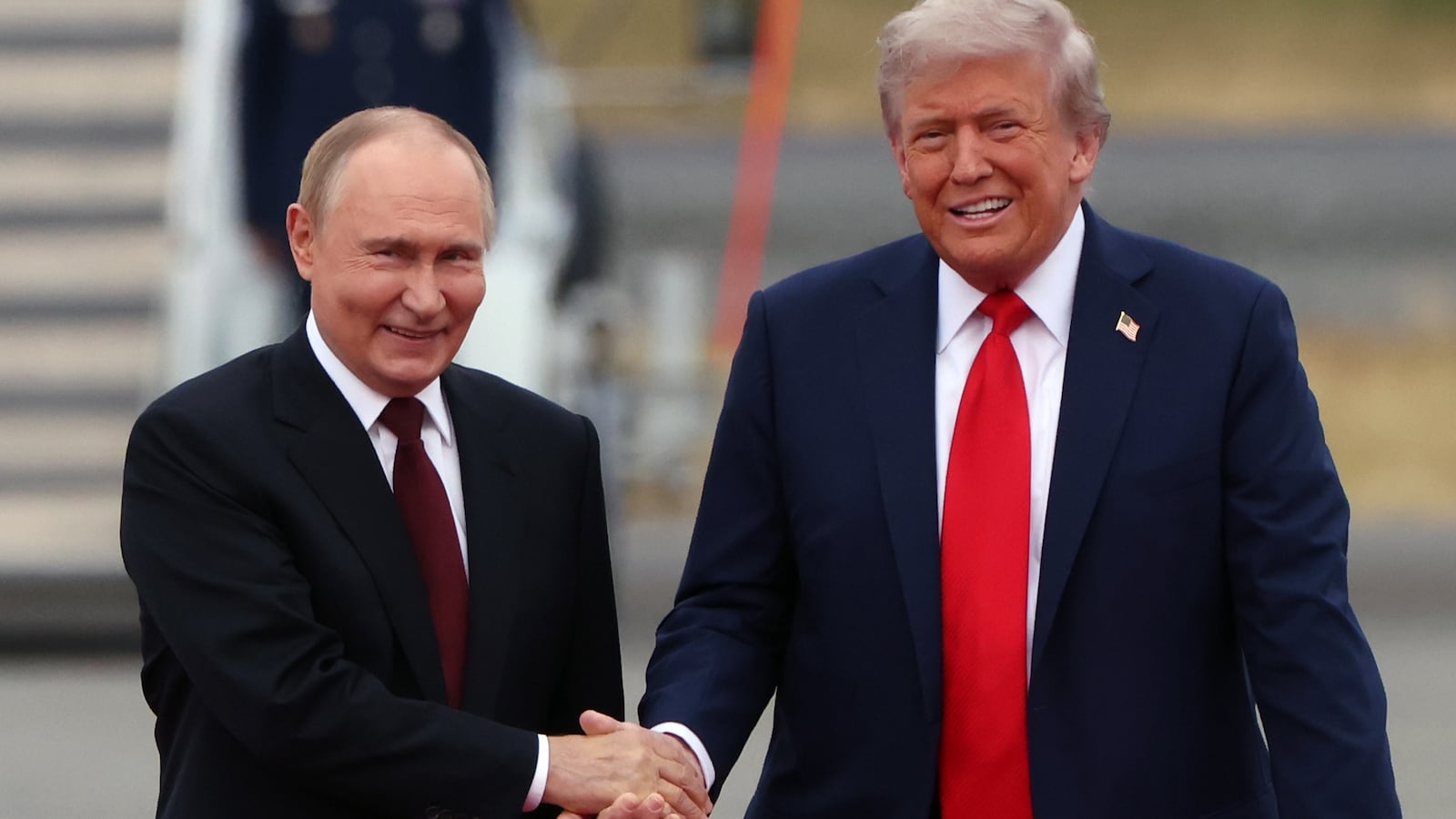 U.S. President Donald Trump and Russian President Vladimir Putin.