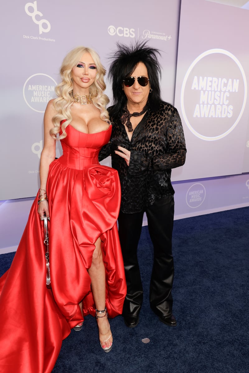 Steve Stevens and wife Josie at the 52nd American Music Awards, from the MGM Grand Las Vegas, on Monday, May 25, 2026.