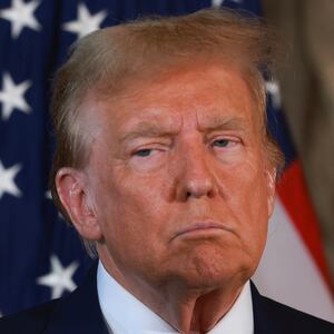 Donald Trump and Mike Johnson