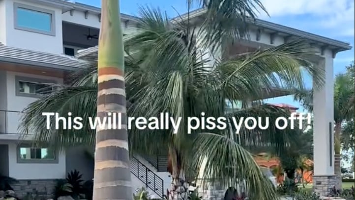 Millions of social media viewers followed the progress of a concrete house during the hurricane.