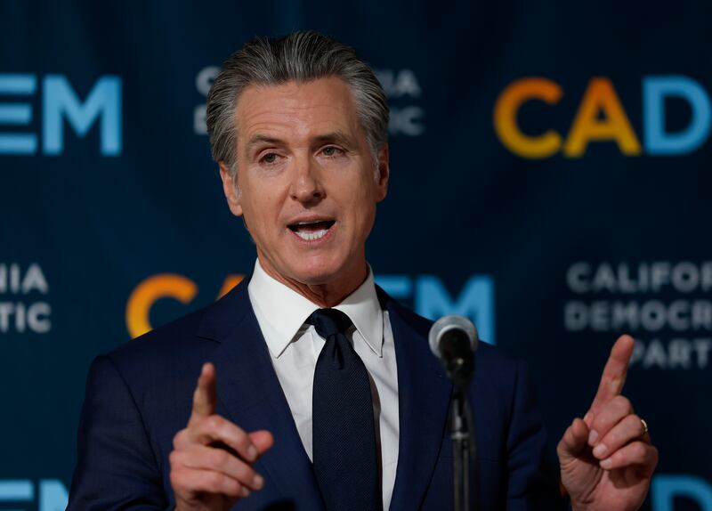 Newsom Prop 50 speech