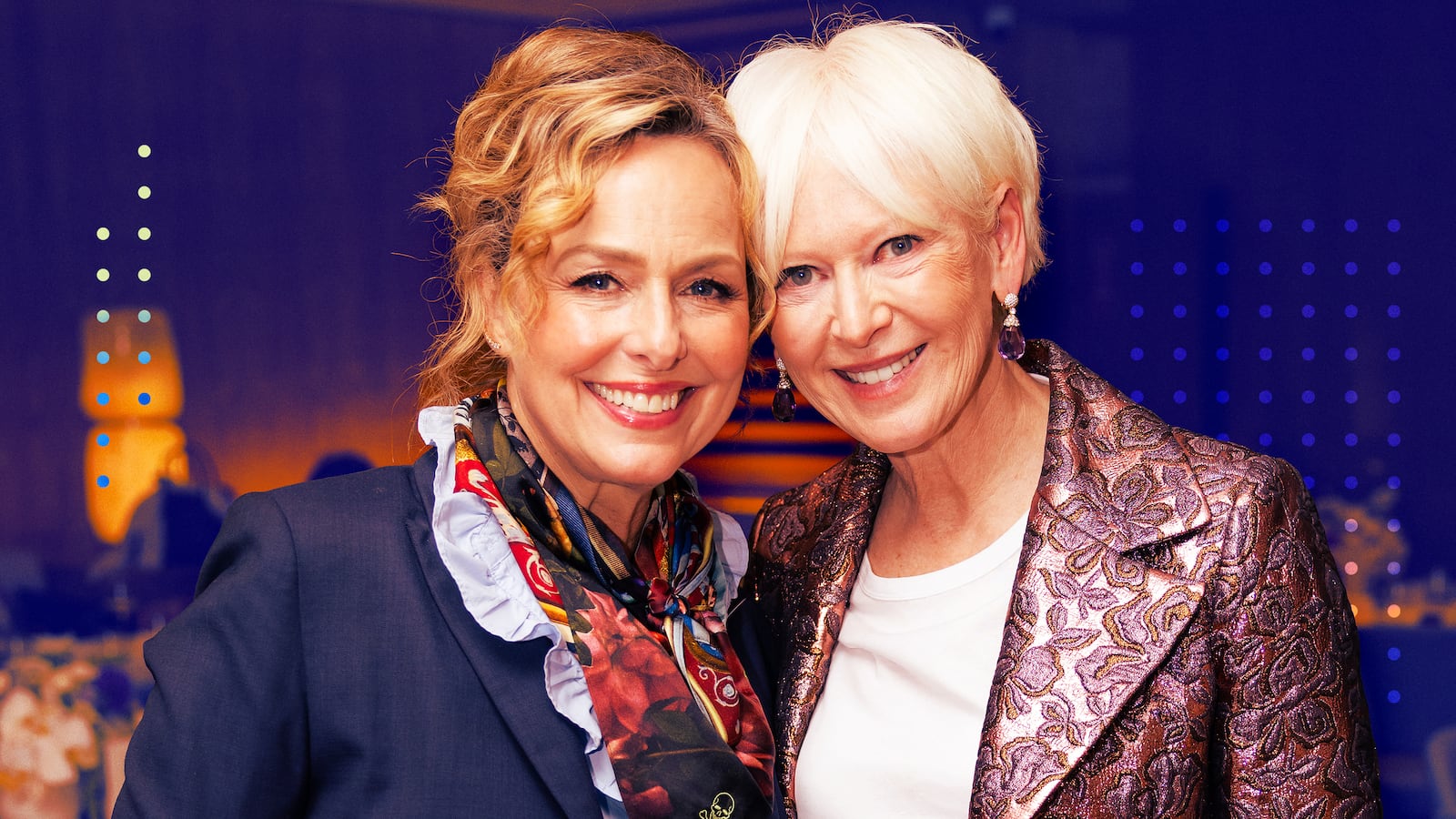 Melora Hardin and Joanna Coles.