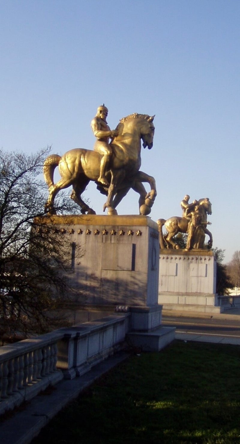 The Arts of War statues
