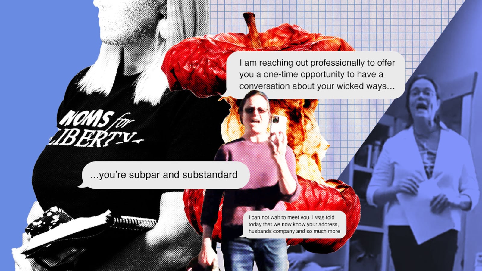 A Moms For Liberty Leader Allegedly Hijacked A Dead Woman’s Facebook Page to Harass Foes