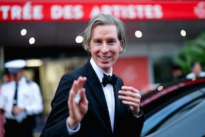 Director Wes Anderson in Cannes