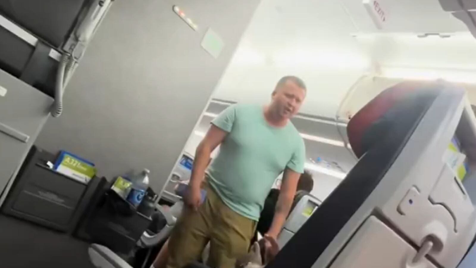 Crazed Airline Passenger Kicked Off Flight After Epic Meltdown