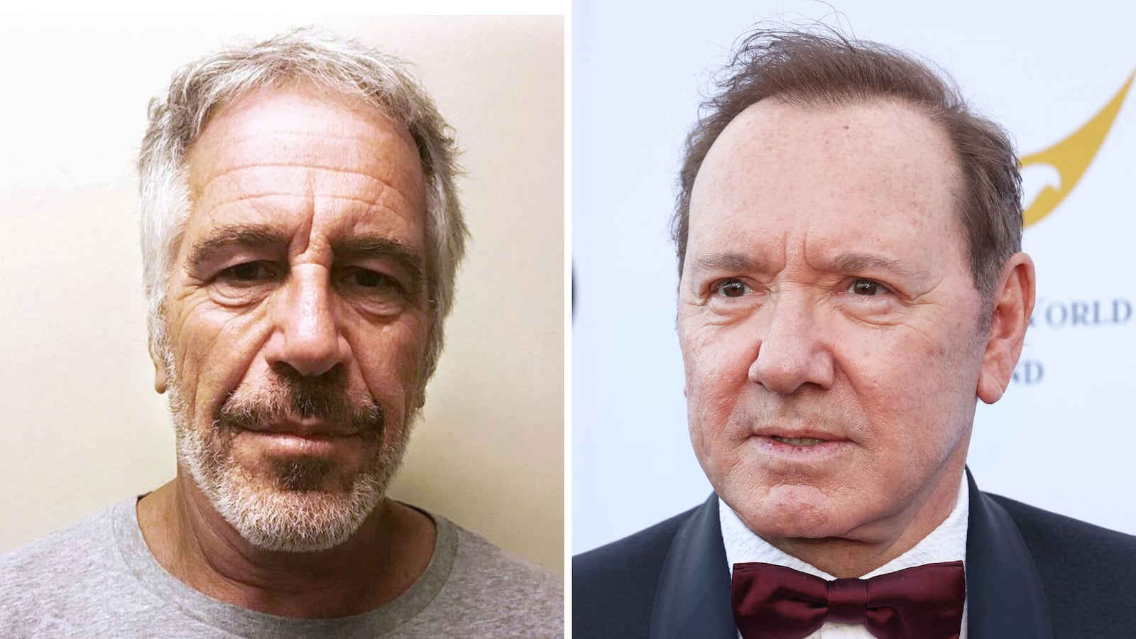 Jeffrey Epstein and Kevin Spacey