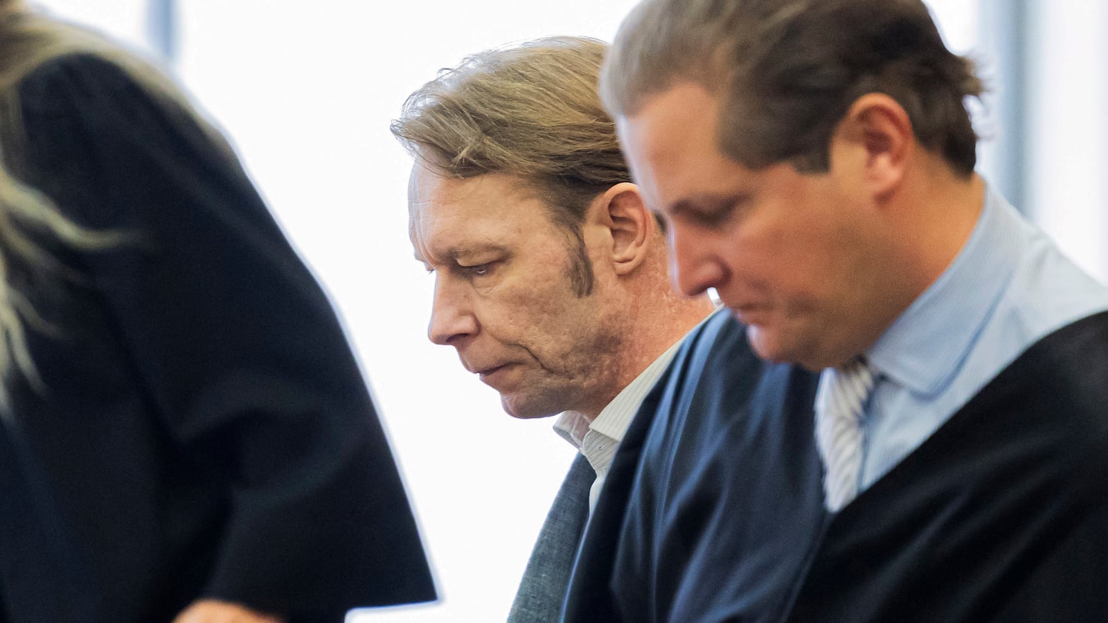 Image of Christian B (L), defendant and prime suspect in the 2007 disappearance of missing British toddler Madeleine McCann.