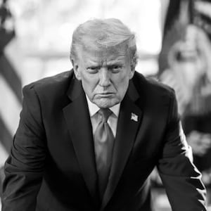 Donald Trump portrait