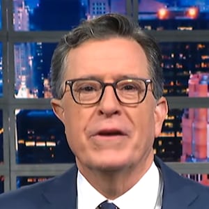 The Late Show with Stephen Colbert, Stephen Colbert talking about Trump