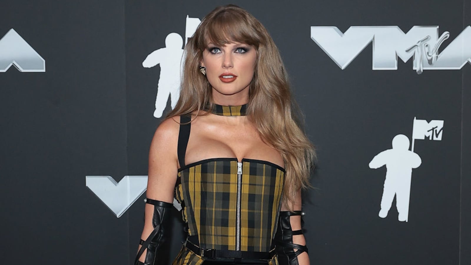 Taylor Swift attends the 2024 MTV Video Music Awards at UBS Arena on September 11, 2024 in Elmont, New York.