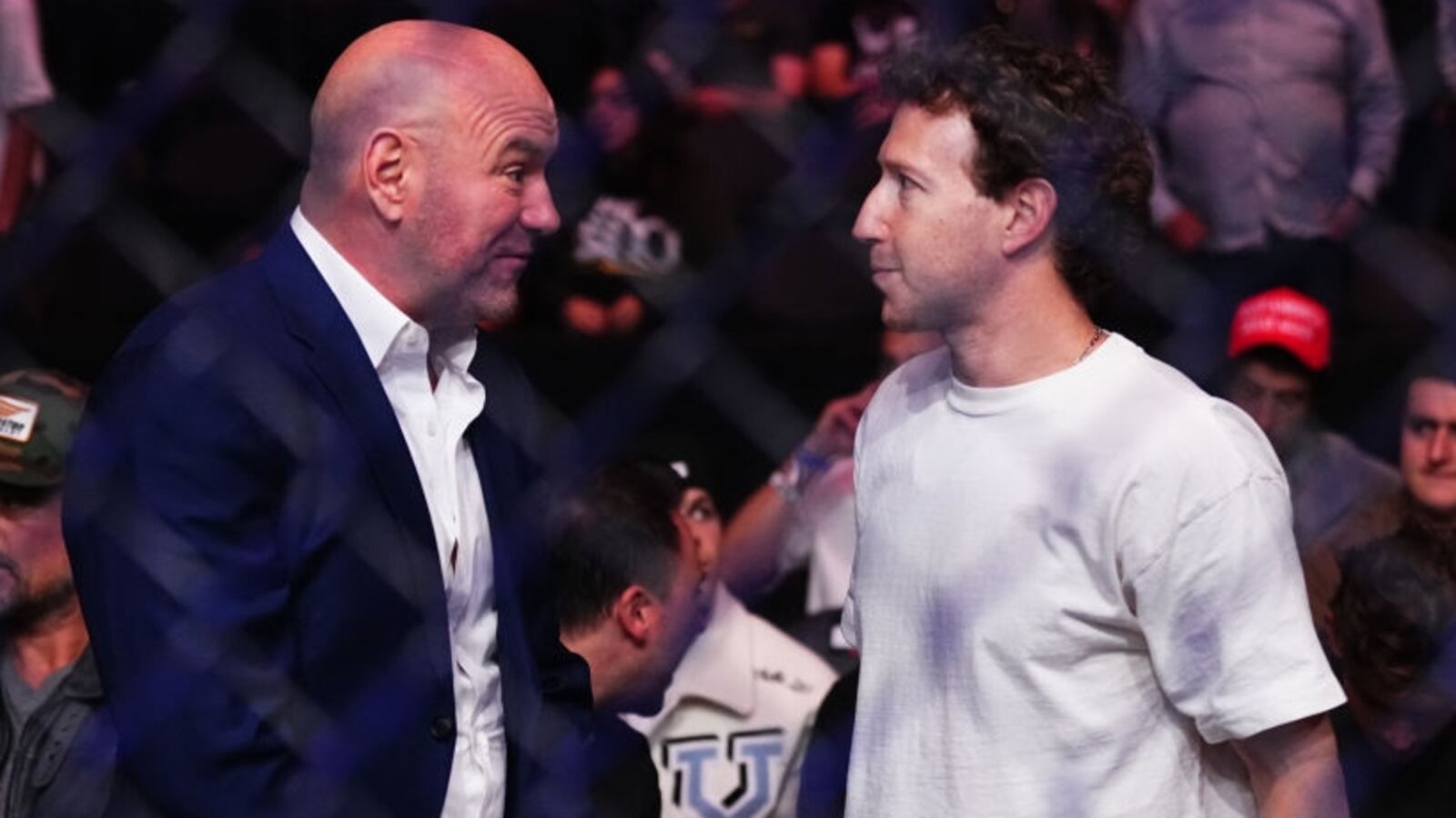 UFC CEO Dana White and Mark Zuckerberg