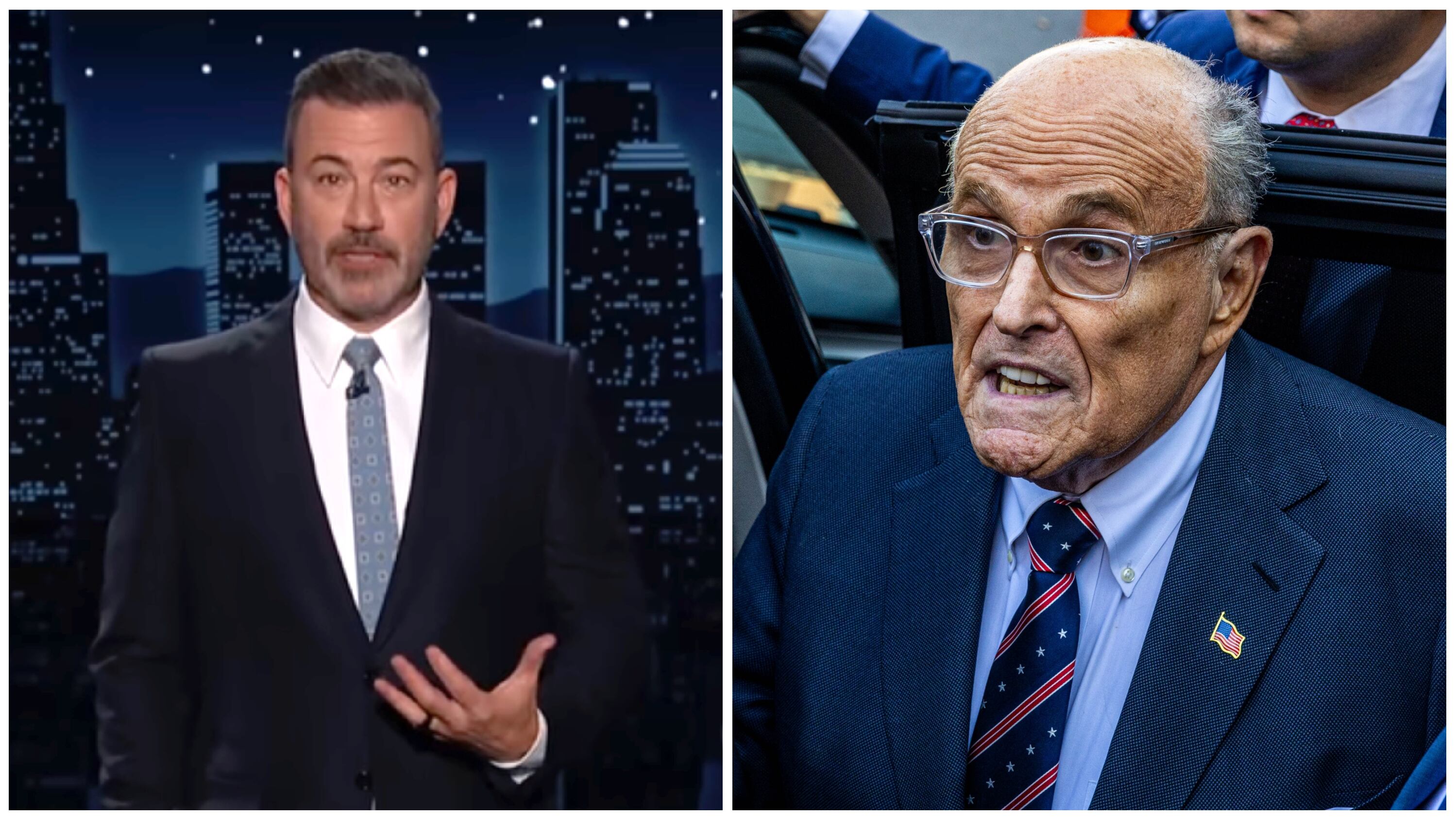 Jimmy Kimmel's jokes land him in hot water once again after Rudy Giuliani, 81, hospitalized in critical condition
