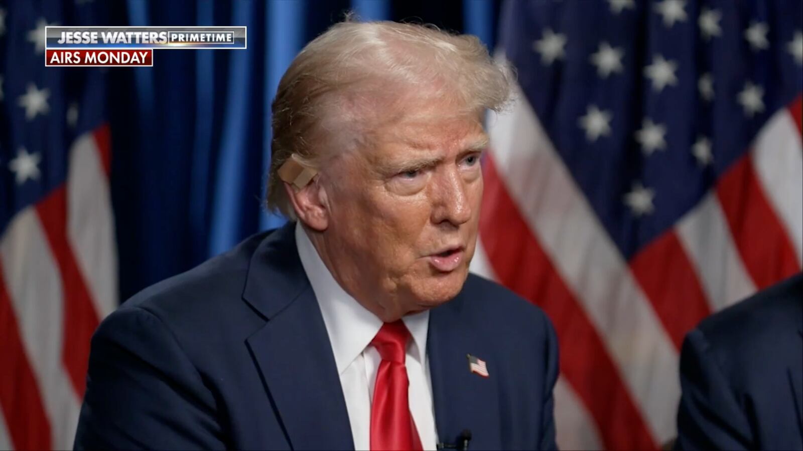 Donald Trump says nobody told him there was “a problem” before he appeared on stage at a rally where gunman Thomas Matthew Crooks tried to assassinate him.