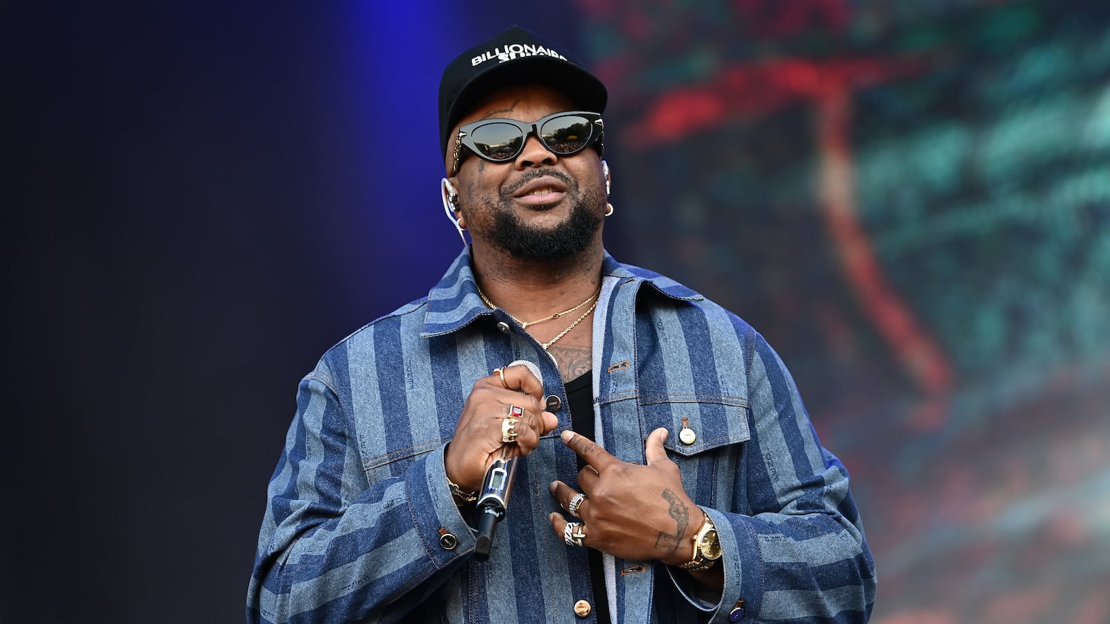 The-Dream performs onstage in Texas in 2024.