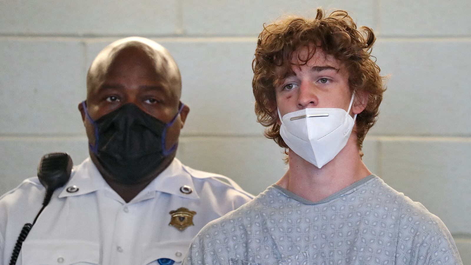 Jack Callahan at his arraignment in Plymouth District Court in Plymouth, Massachusetts, on June 29, 2021.