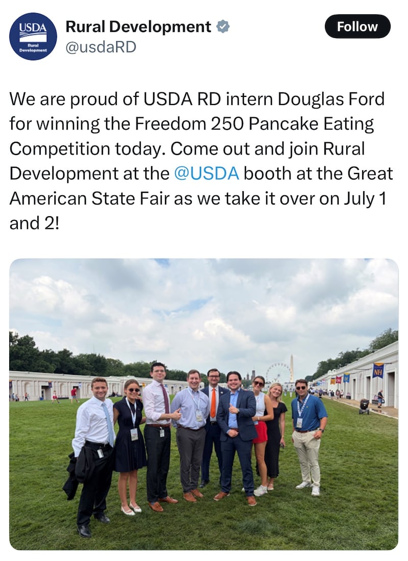 usda rural development panackes great american state fair