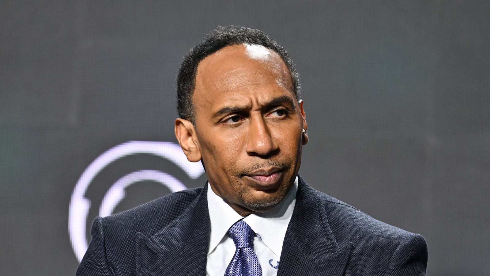 Stephen A. Smith speaks onstage during 2024 HOPE Global Forum in Atlanta, Georgia.
