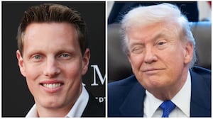 David Ellison and Donald Trump