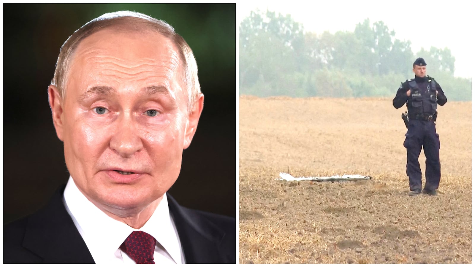 Putin’s drones were shot down over NATO nation Poland.