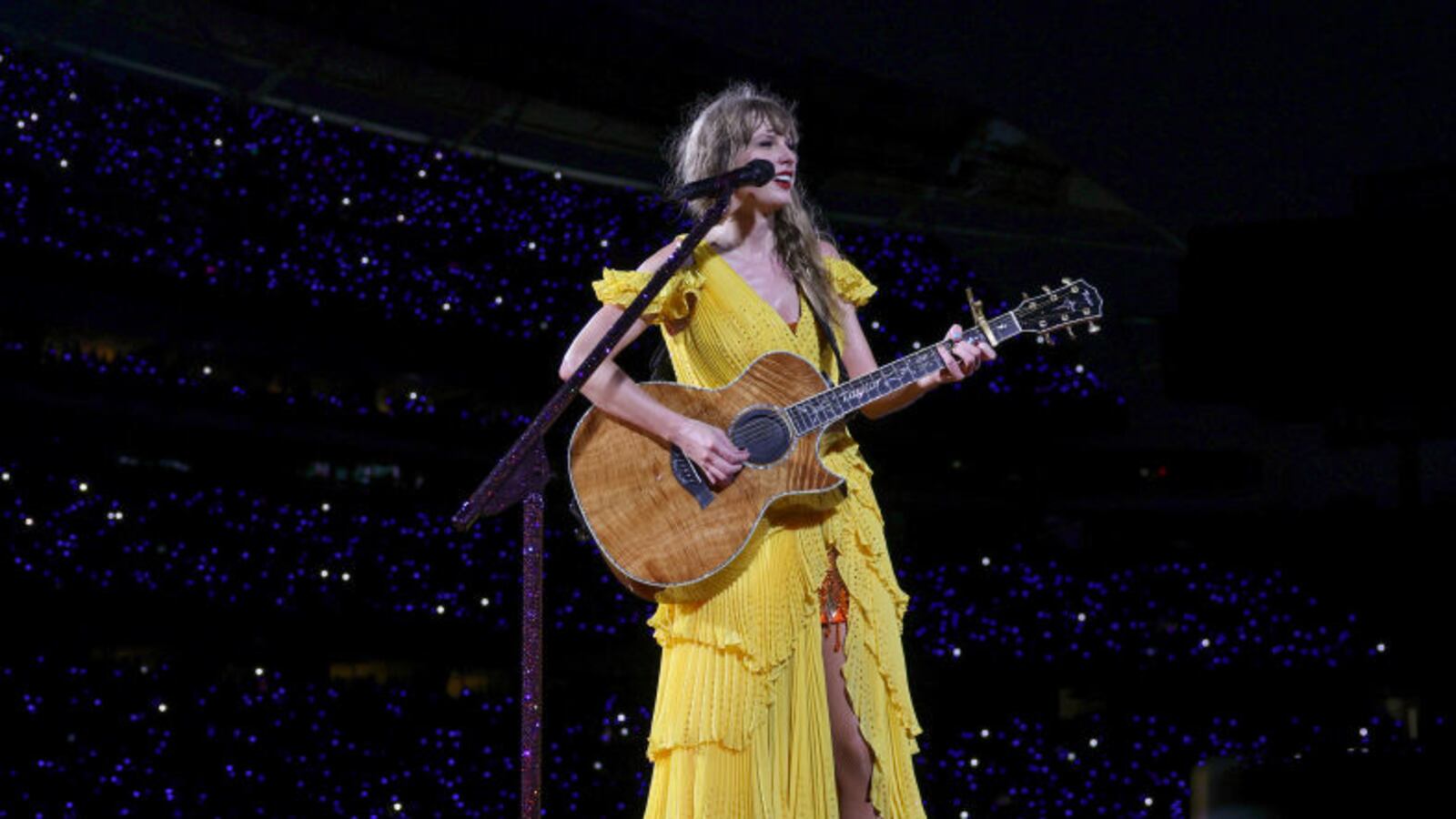 Taylor Swift on July 1, 2023 in Cincinnati, Ohio.