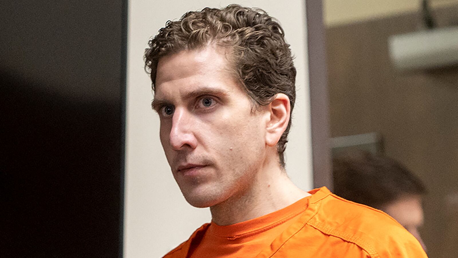 Bryan Kohberger, the man accused of killing four college students in Idaho, stares forward as he appears for court in May.