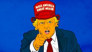 Donald Trump illustration