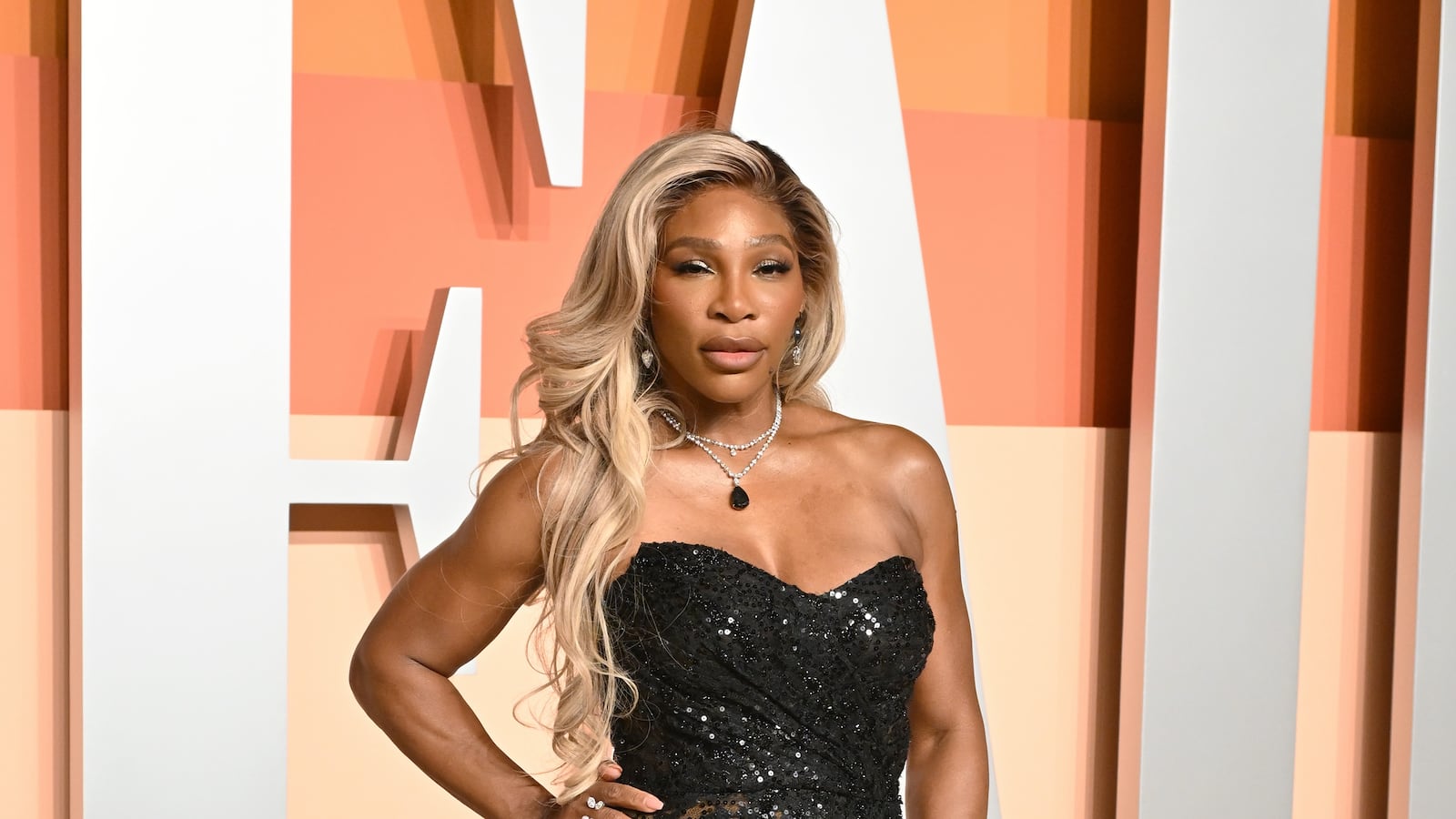 Serena Williams at the 2025 Vanity Fair Oscar Party on March 2, 2025.