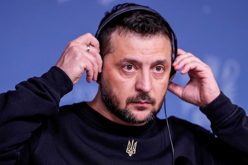 Ukrainian President Zelensky