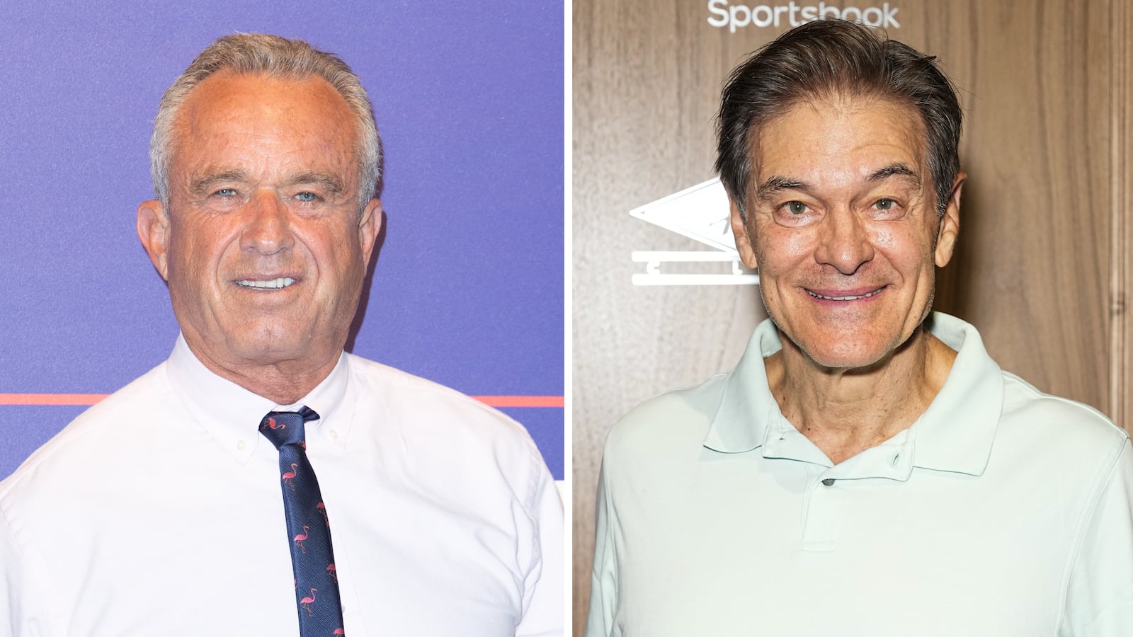Robert F. Kennedy Jr. and Dr. Mehmet Oz.