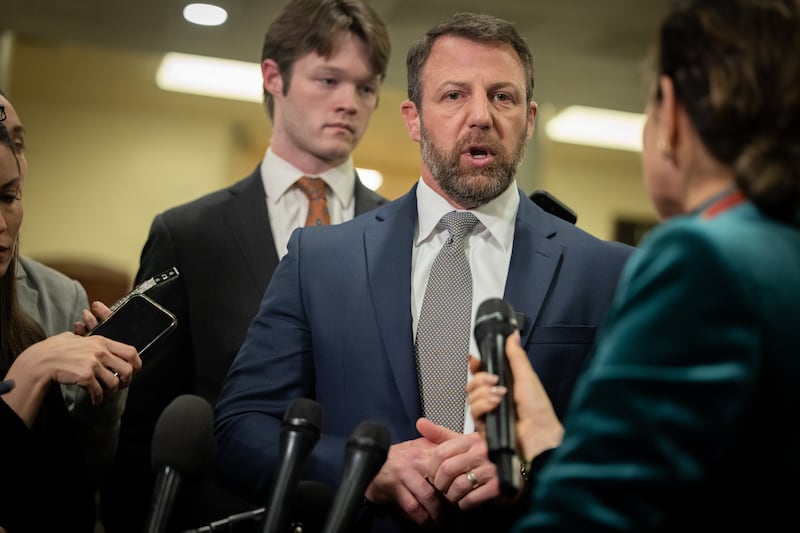 President Trump is reportedly considering replacing Noem with MAGA Sen. Markwayne Mullin of Oklahoma.