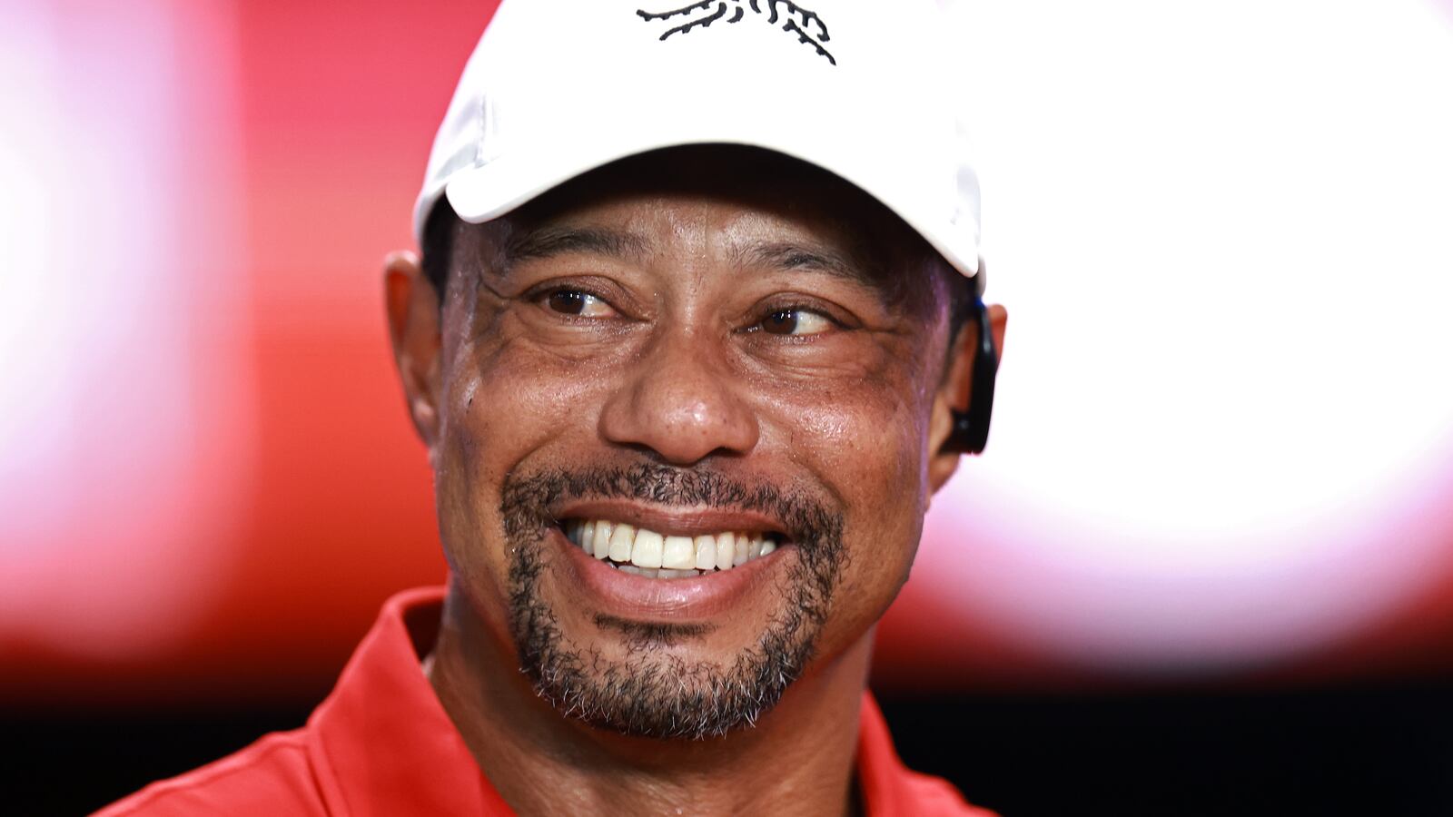 Tiger Woods of Jupiter Links Golf Club looks on after their TGL presented by SoFi match against the Atlanta Drive GC at SoFi Center on March 04, 2025 in Palm Beach Gardens, Florida.