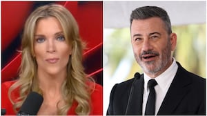 Jimmy Kimmel and Megyn Kelly
